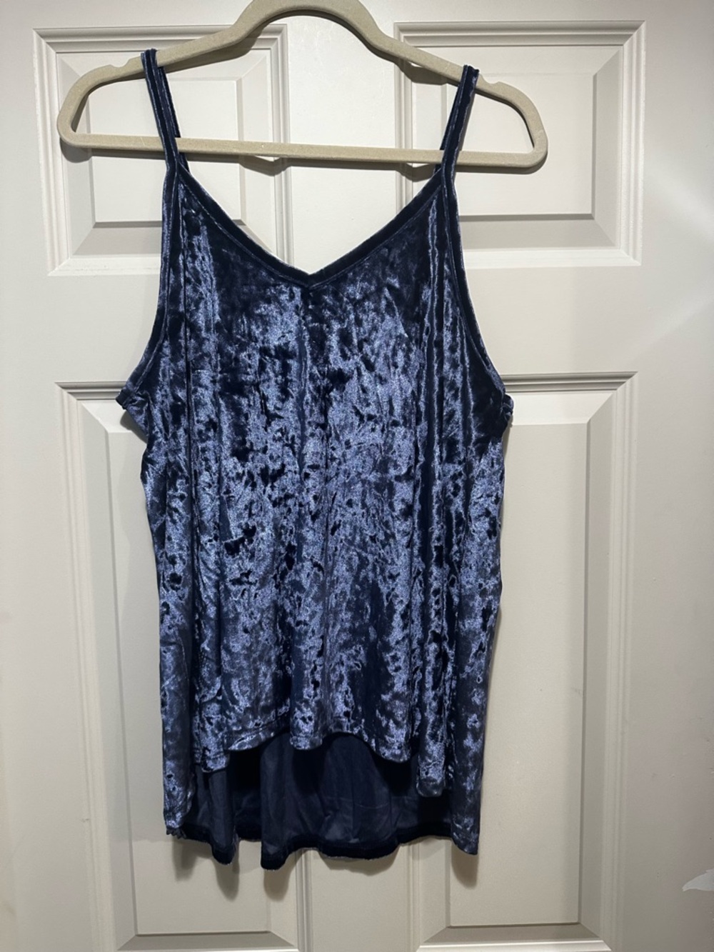 Velvet Tank Top Large